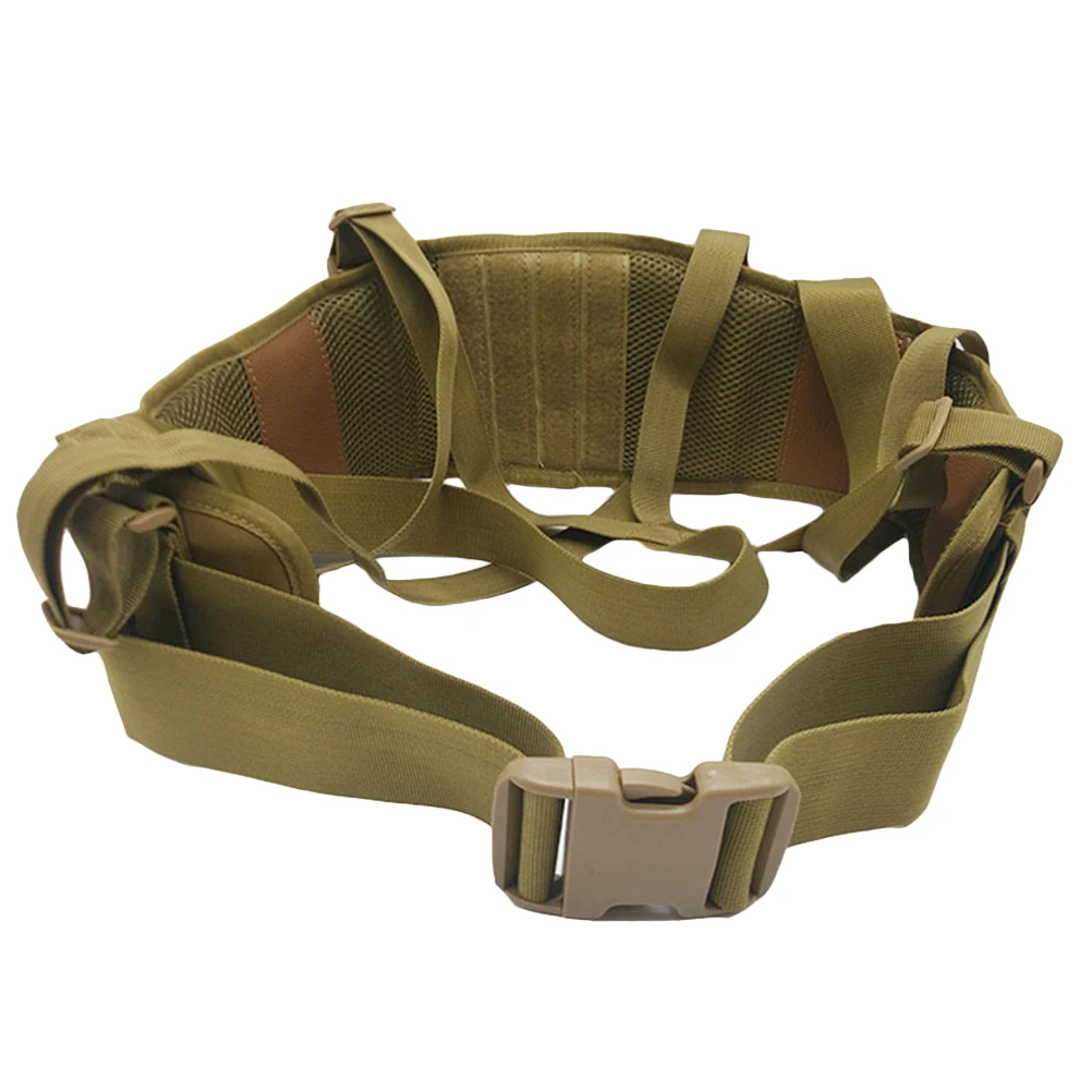 

1pc Tactical Belt Nylon Camping Utility Web Durable Outdoor Military Waistband with Buckle for Adults