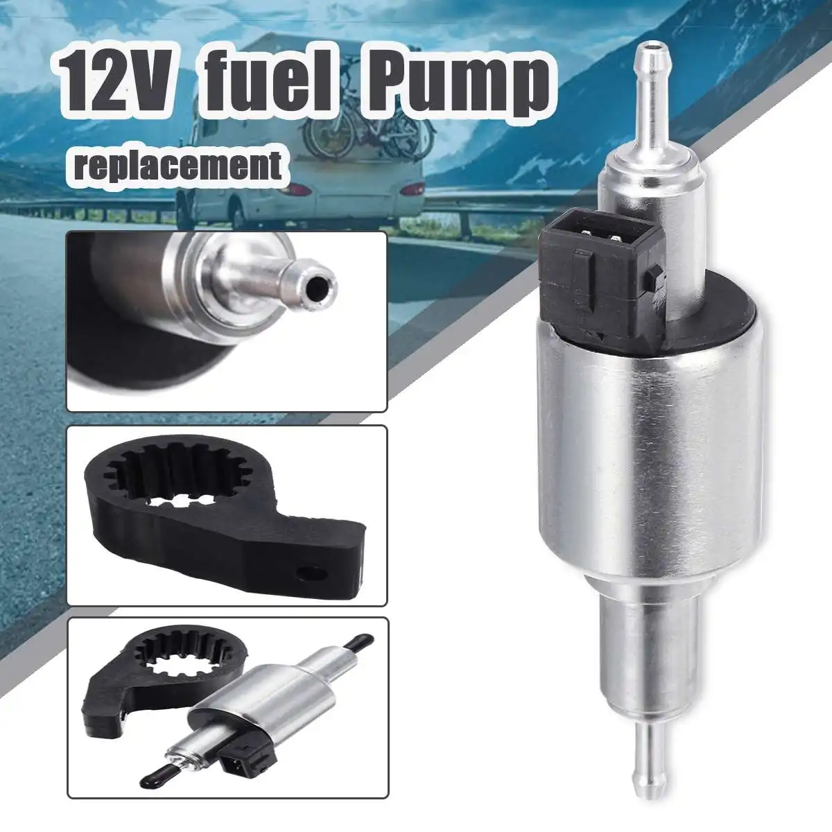 Buy 2Pcs 12V Electric Heater Oil Fuel Pump Replacement