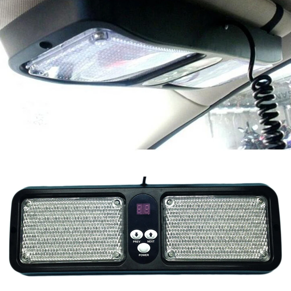1 шт. 44 Вт 12 в 86 светодиодов стробоскоп режимов аварийная вспышка Предупреждение