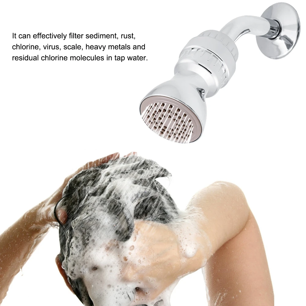 

Bathing Shower Filter Water Purifier Replaceable Cartridge Chlorine Removal Bathing Water Filter