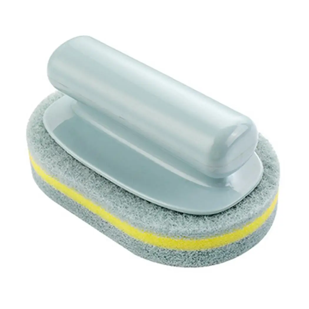 Multi function Cleaning кисть с ручкой Anti slip Dishwashing Овальный горшок 140 мм x 80 70 щетка|Чистящие
