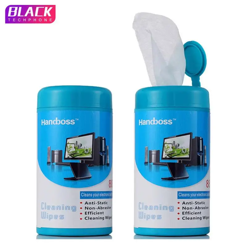 

Cleaning Wipes for LCD Screen Film Cell Phone Liquid Crystal Screen Disinfection Wet Tissue 88 Pieces Of a Barrels