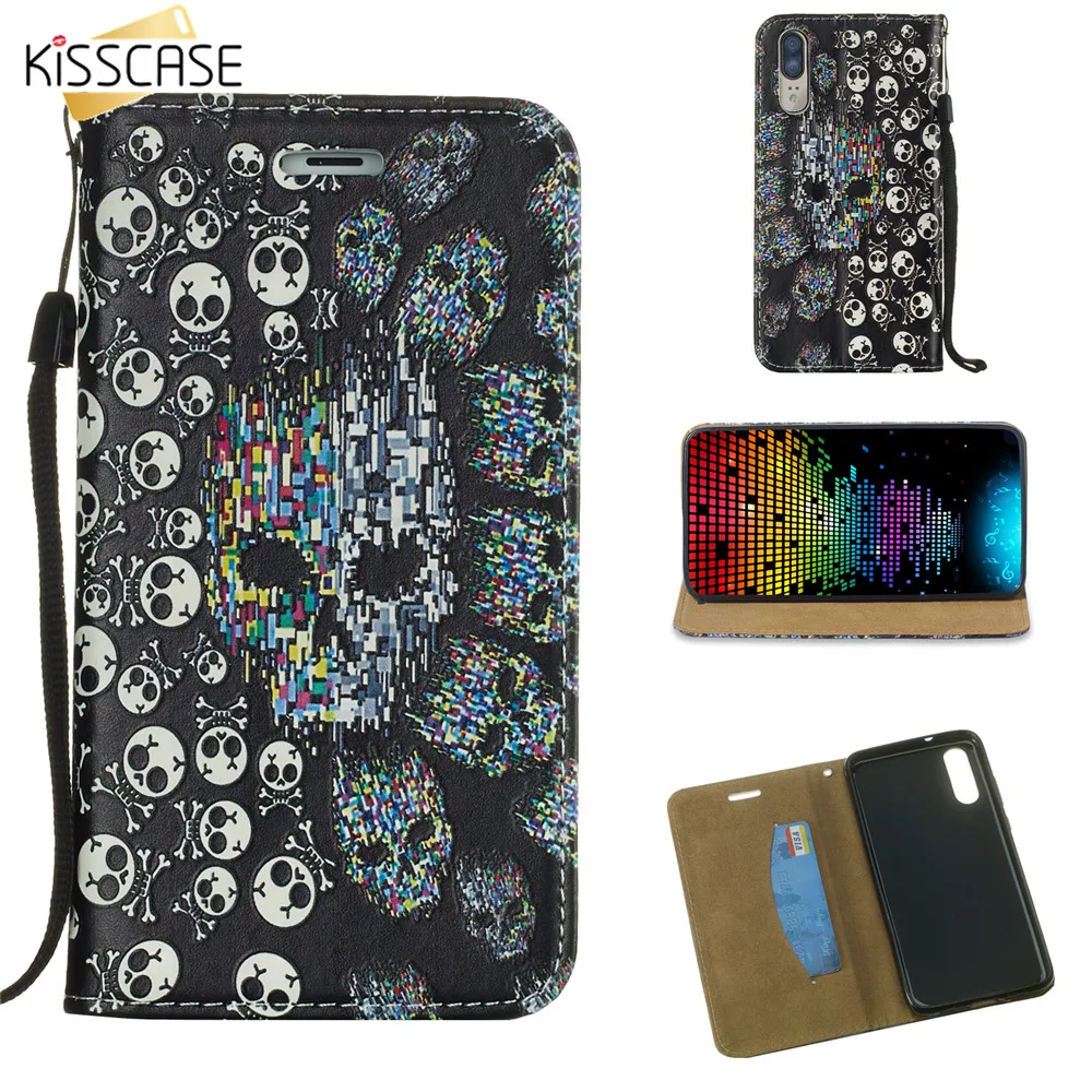 KISSCASE силиконовый чехол для huawei Y6 2018 крышка узор телефона p smart 2019 mate 20|Чехлы-книжки|