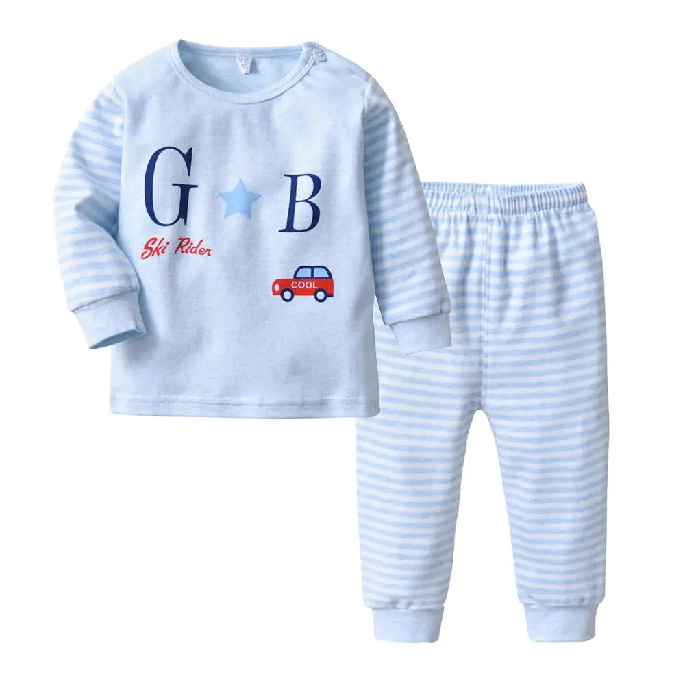 

VTOM Baby Casual Sets Baby Kids Boys Clothes Long-sleeved Tops+ Pants 2PCS Baby Children Clothing XN69