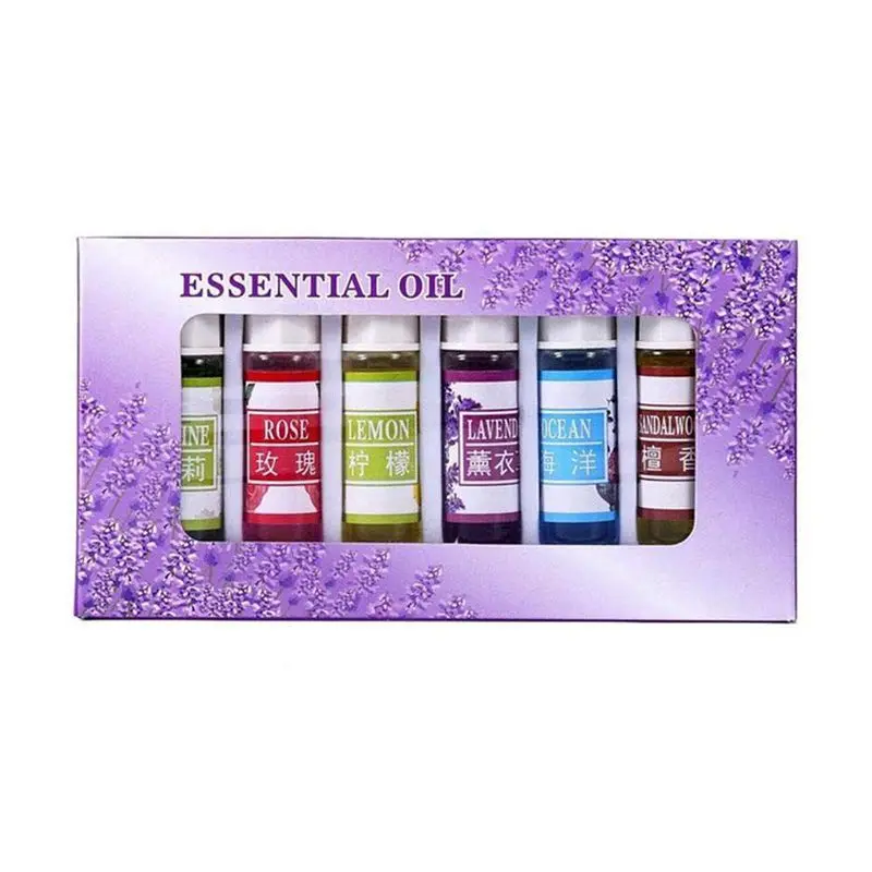 

Aromatherapy Essential Oil, Water Soluble Natural Plant Essential Oil Pure Fragrance for Aromatherapy Lamp Humidifier Oxygen B