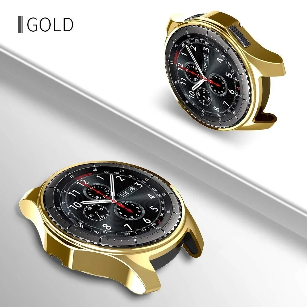 Чехол для samsung Galaxy Watch, 46 мм, 42 мм, gear S3, защита экрана, мягкий, ТПУ, покрытие, все вокруг, защитный чехол s, оболочка, рамки