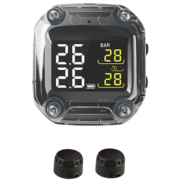 Zeepin M3 C TPMS для мониторинга температуры мотоцикла Аномальная сигнализация