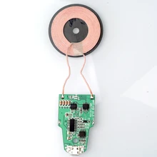 5 шт./лот Qi Беспроводной Зарядное устройство монтажная плата ПКБА катушки для samsung S8 S9 Примечание 8 9 Беспроводной зарядки DIY для iPhone XS Max XR