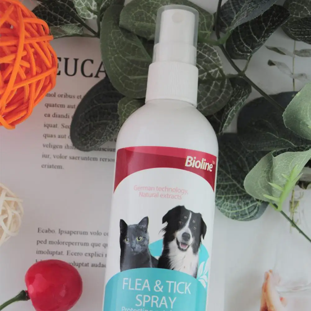 Pet Dog Cat Anti-worms Delousing Spray Natural Plant Extracts The Insecticidal Components Body Cleaning Care Supplies