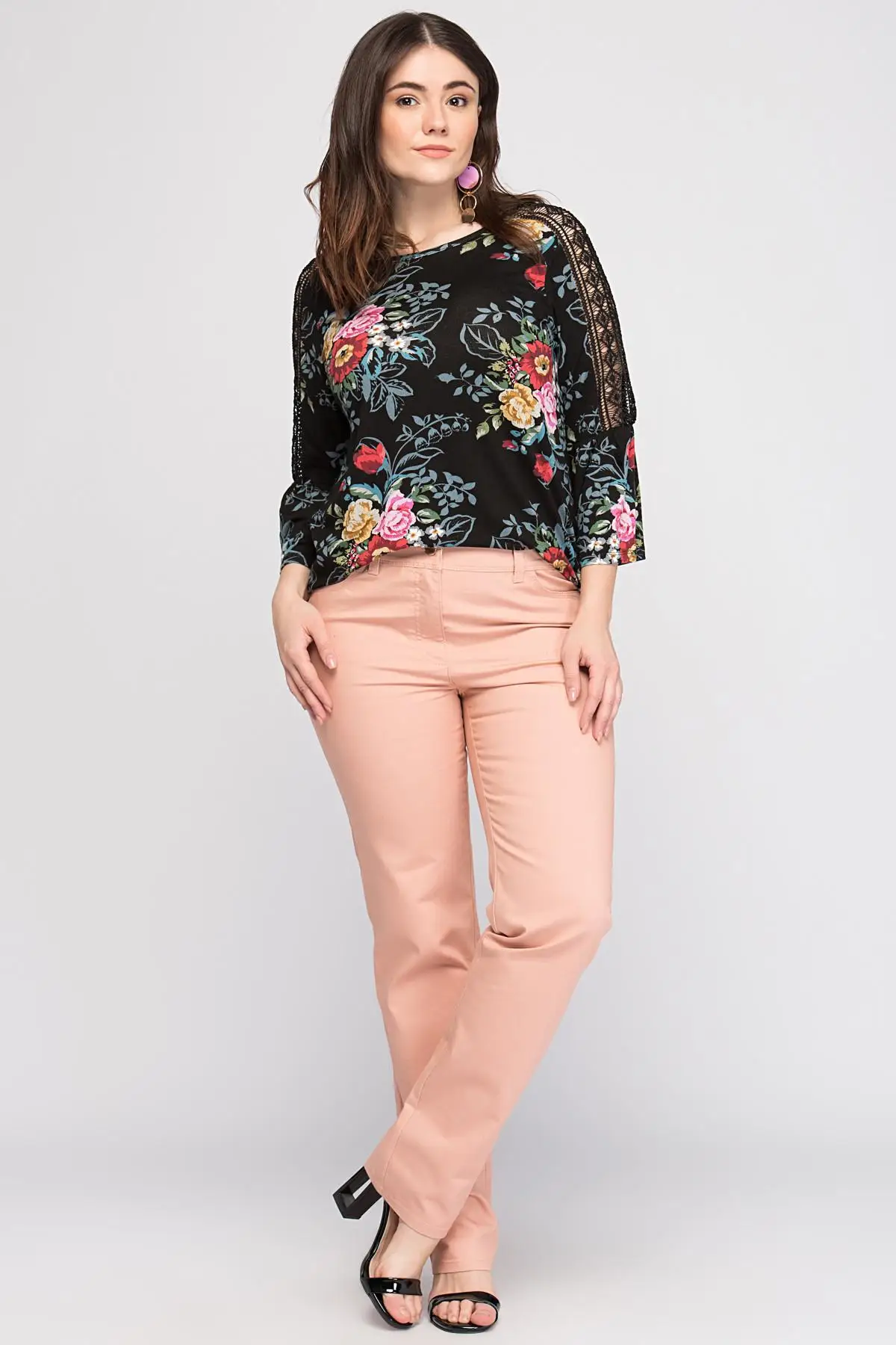 Luck Women 'S Salmon Gabardine Pants 18A5093 | Женская одежда
