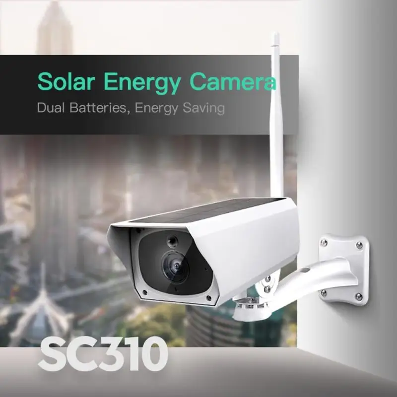 

HD 1080P Wifi IP Camera Outdoor Wifi Camera Surveillance Video Recorder Waterproof Bullet Camera Night Vision Solar Camera