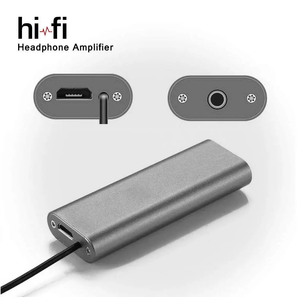 FFYY-ARTEXTREME Headphone Amplifier, SD05 Plus Portable Headphone Amp,Improve Sound Quality for Smartphone, Car, Speaker