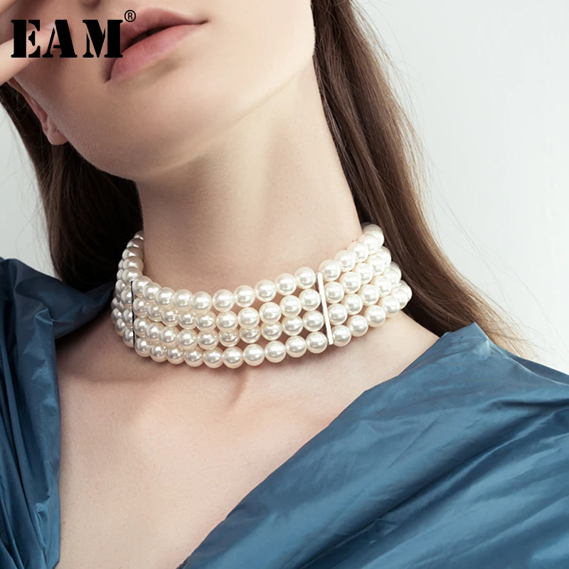 

WKOUD EAM Jewelry / 2019 New Fashion Temperament Women's Accessories S#N64600