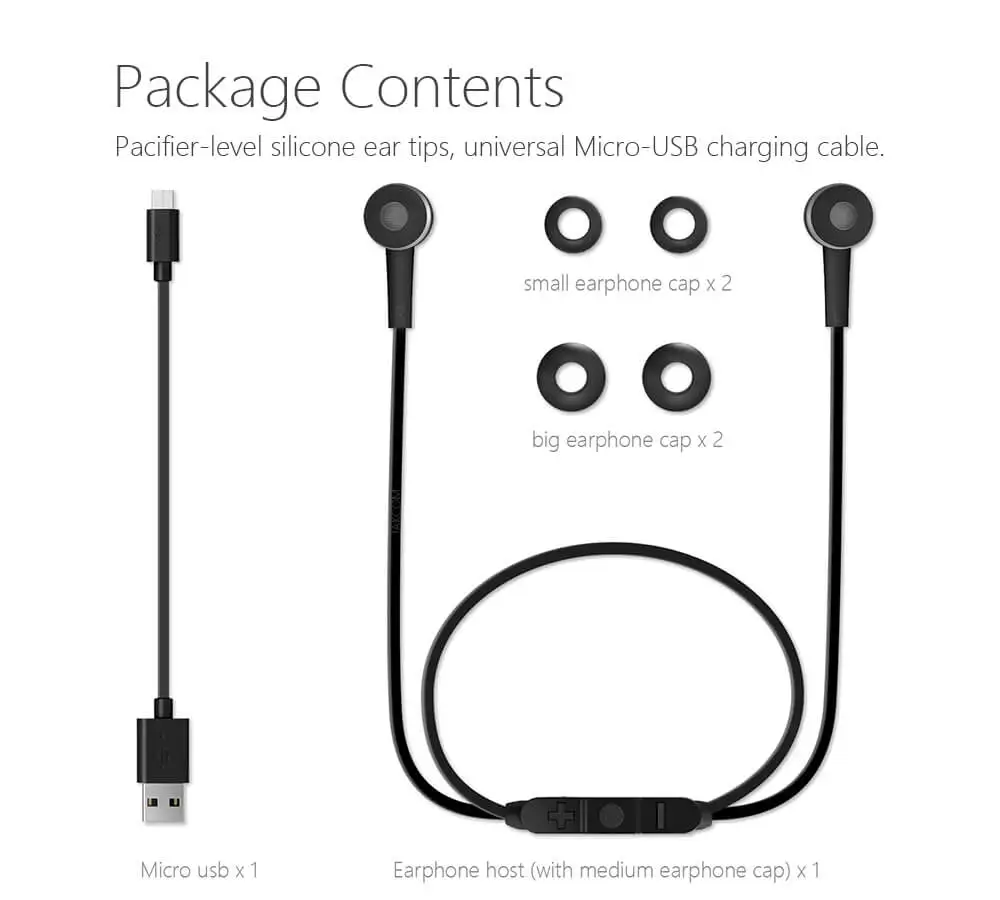 Sports Earphones Mobile Phone Wearable Megnatic Smartphones Bluetooth Wireless Earbuds With Microphones Smart Devices No Noise