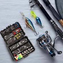 Sikiwind 37 шт./компл. металлическая блесна, приманка, рыболовная приманка Наборы спиннинг рыболовная приманка с коробка приманка рыболовные снасти Pesca рыболовные принадлежности Инструменты