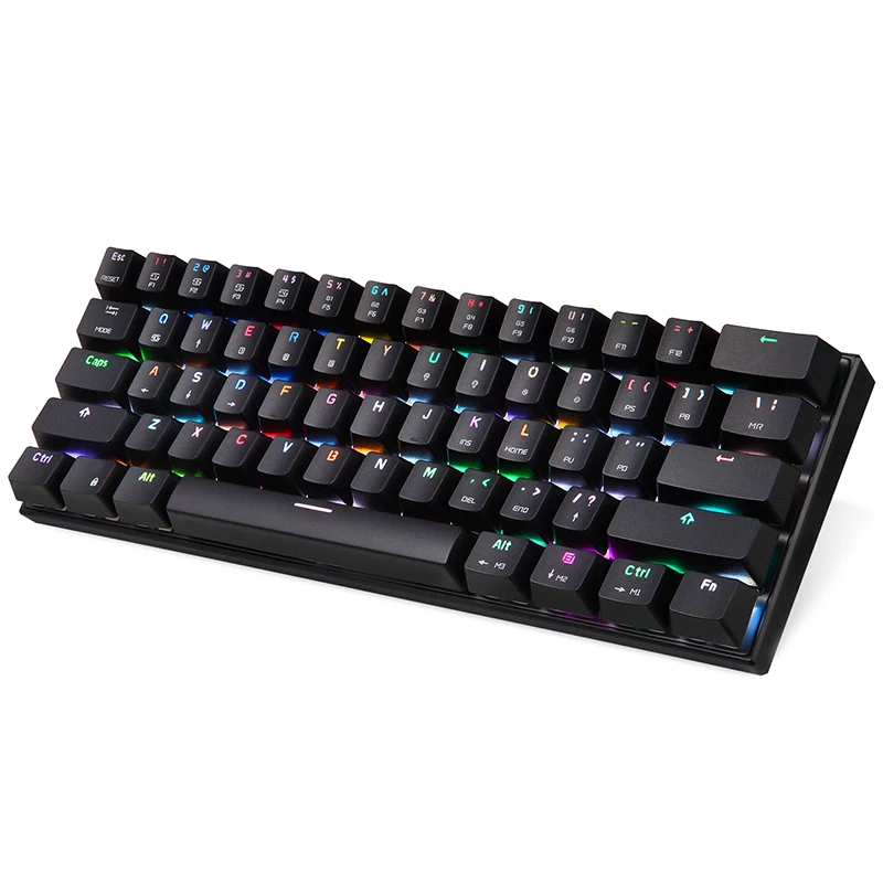 MOTOSPEED CK62 клавиатура Bluetooth/USB двойной режим механическая с RGB подсветкой игровая