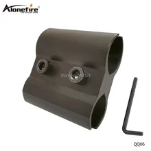 Alonefire QQ06 кронштейн ствола держатель Fr фонарь фонарик и лазерный прицел ствола кольцо крепления Охота