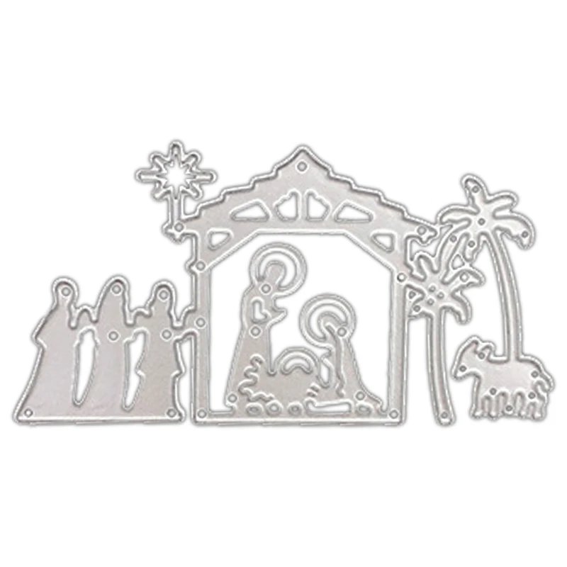 

New-Cutting Dies Stencil Template Scrapbooking Embossing Machine Embossing Stencil Stencils, For Sizzix Big Shot / Cuttlebug /
