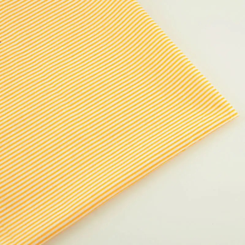 

100% Cotton Fabric Textile Sewing Cloth Orange and White Stripes Tecido Tilda Crafts Dolls Tissus Patchwork Fabrics Fat Quarter