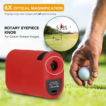 

Golf Laser Rangefinder 600m / 900m Hunting Laser Range Finder Distance Meter Monocular Telescope Rangefinder