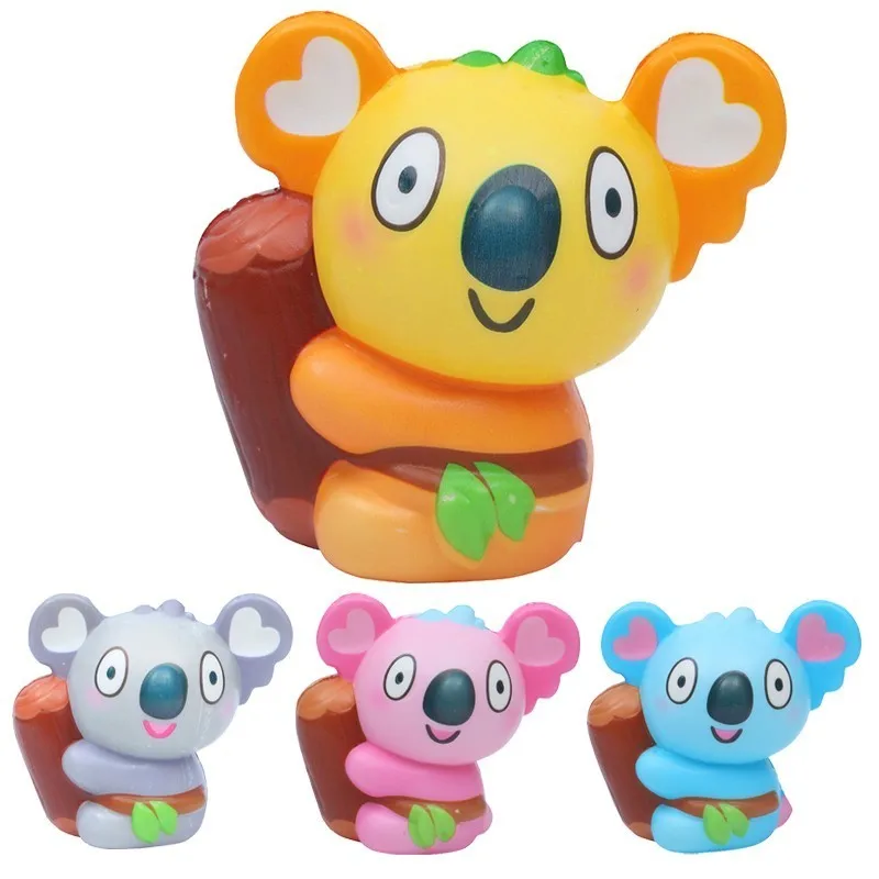 New Cute bear Koala Squishy Slow Rising Jumbo Soft Squeeze Kawaii Bread