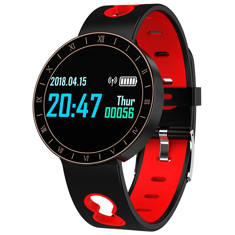 

A8 Smart Bracelet 0.96 Inch NRF52832 Heart Rate Monitor IP67 Waterproof Step Count Sedentary Reminder 110mAh battery