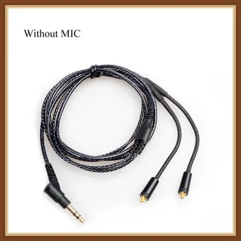 

Okcsc Replacement Earphone Cable Mmcx Jack Headphone Cord 3 .5mm Plug For Sony Xba -Z5 Shure Se215 /315 /535 /846 /Ue900 No Mic
