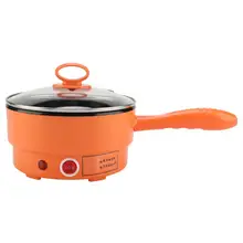 Электрическая сковорода Hotpot еда на завтрак на пару контейнер для варки яиц Мини-для супа лапши кухонная утварь нагревательная сковорода Multi плита ЕС