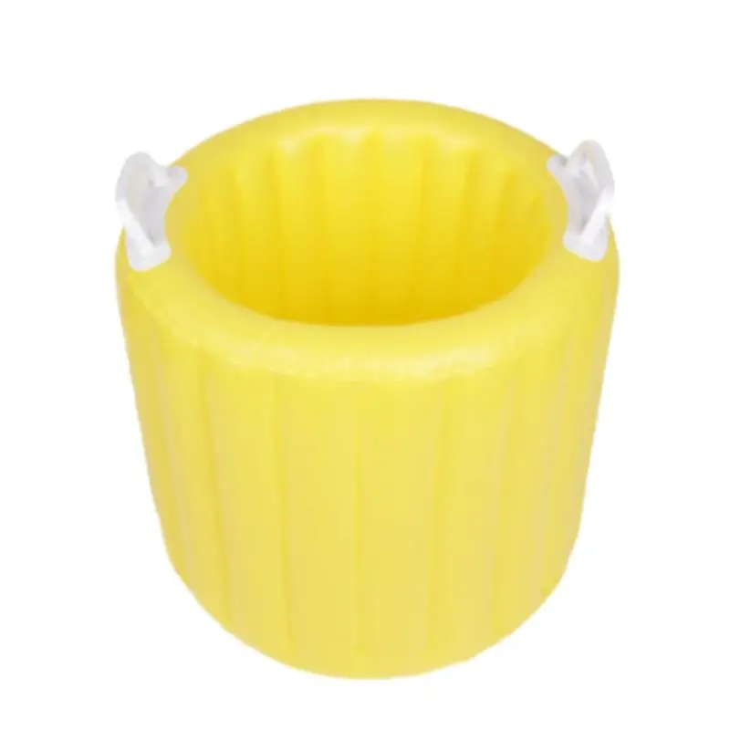 

1pc Inflatable Bucket Multi-functional Foldable Porable Storage Bucket Inflatable Ice Bucket for Camping Home Use Outdoor Travel