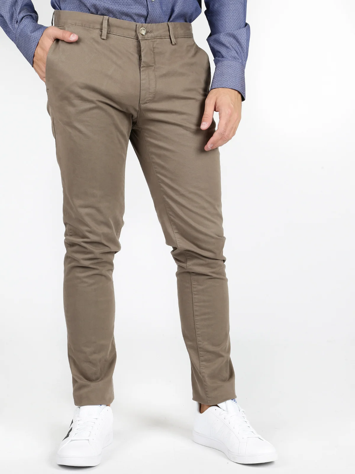 Pants slim fit cotton mud-in Casual Pants from Men's Clothing on ...