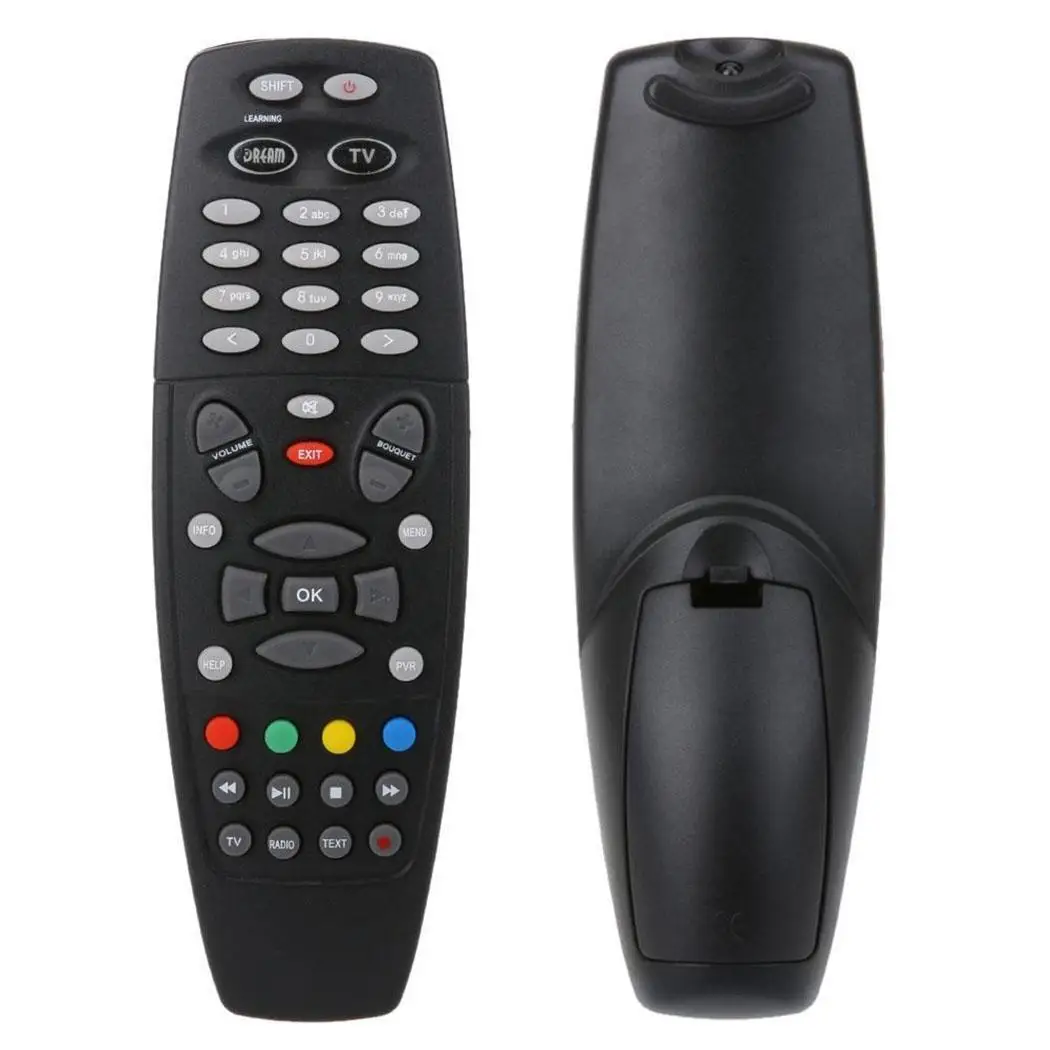 Декодер каналов кабельного телевидения Smart Remote иК Управление 2 батарейки ААА (не прилагаются) ТВ черный Замена для DM800
