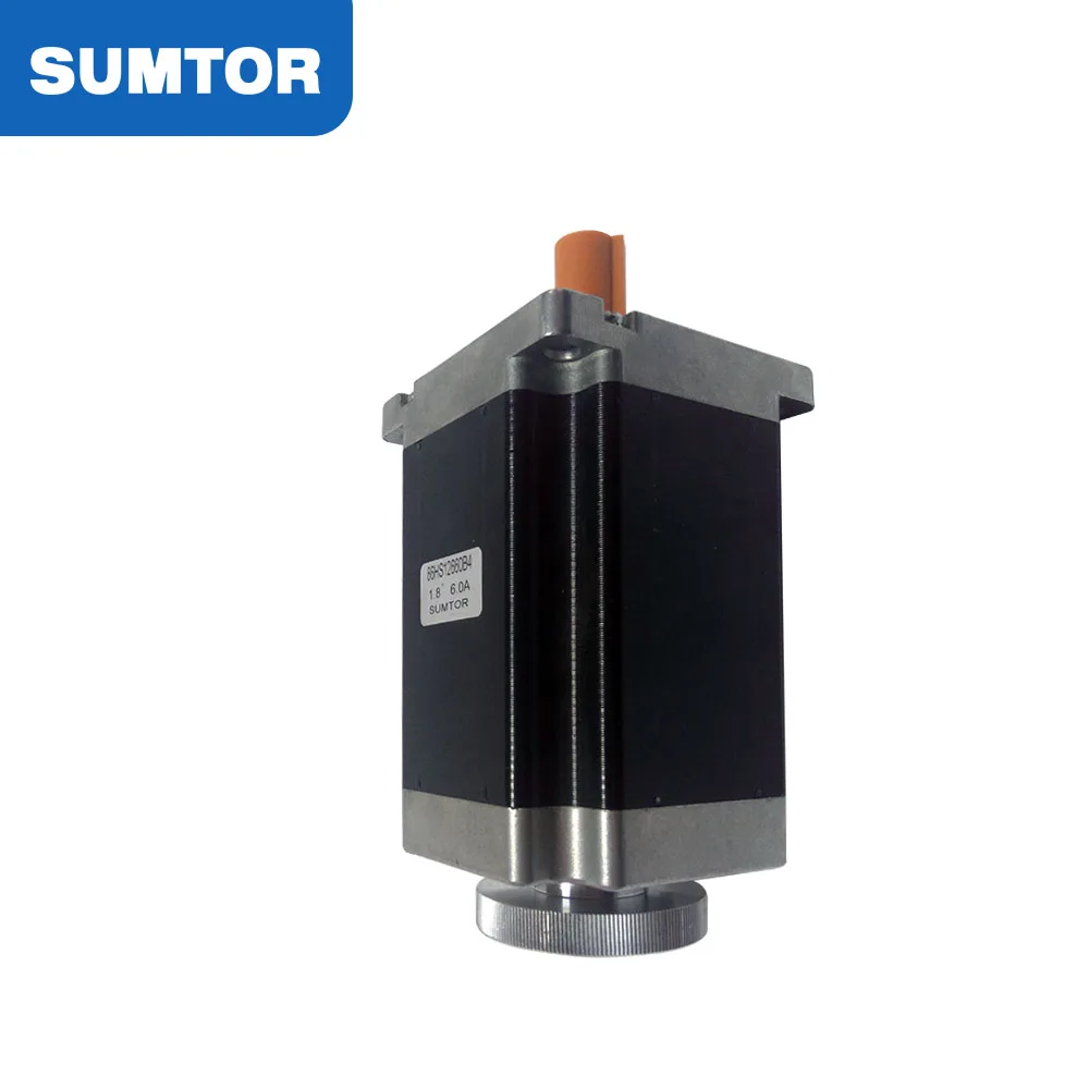 double keyed shaft nema 34 stepper motor 9.5N.m holding torque with