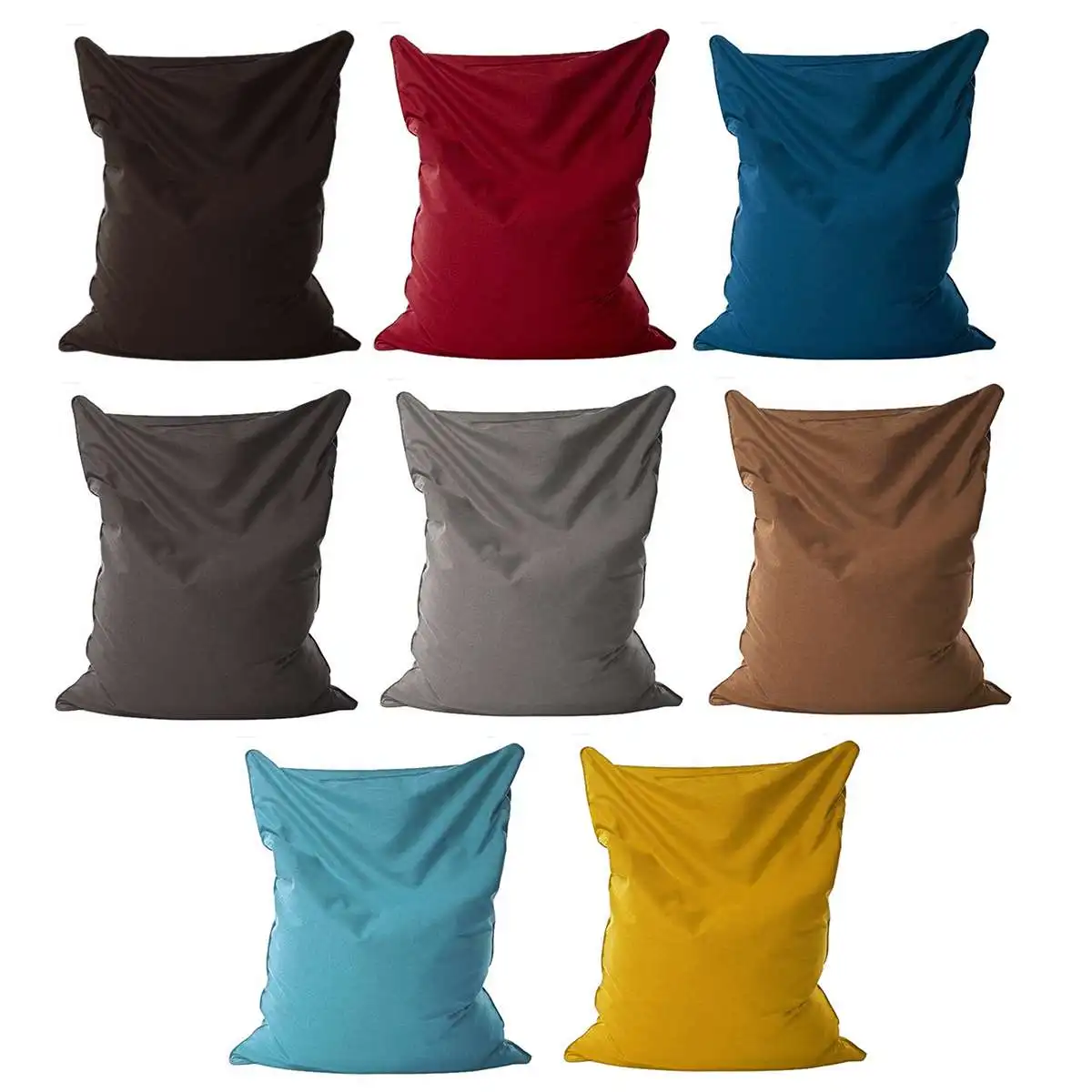 Lazy BeanBag Sofas Cloth Lounger Seat Bean Bag Sofa Cover