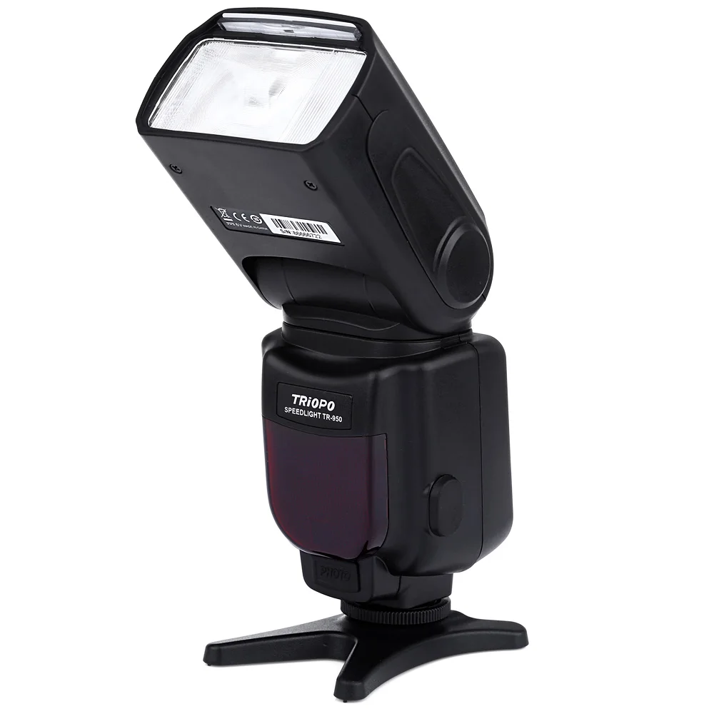 Triopo TR-950 фотовспышка &quotSpeedlite&quot Универсальный для Fujifilm Olympus Nikon Canon 650D 550D 450D 1100D 60D 7D