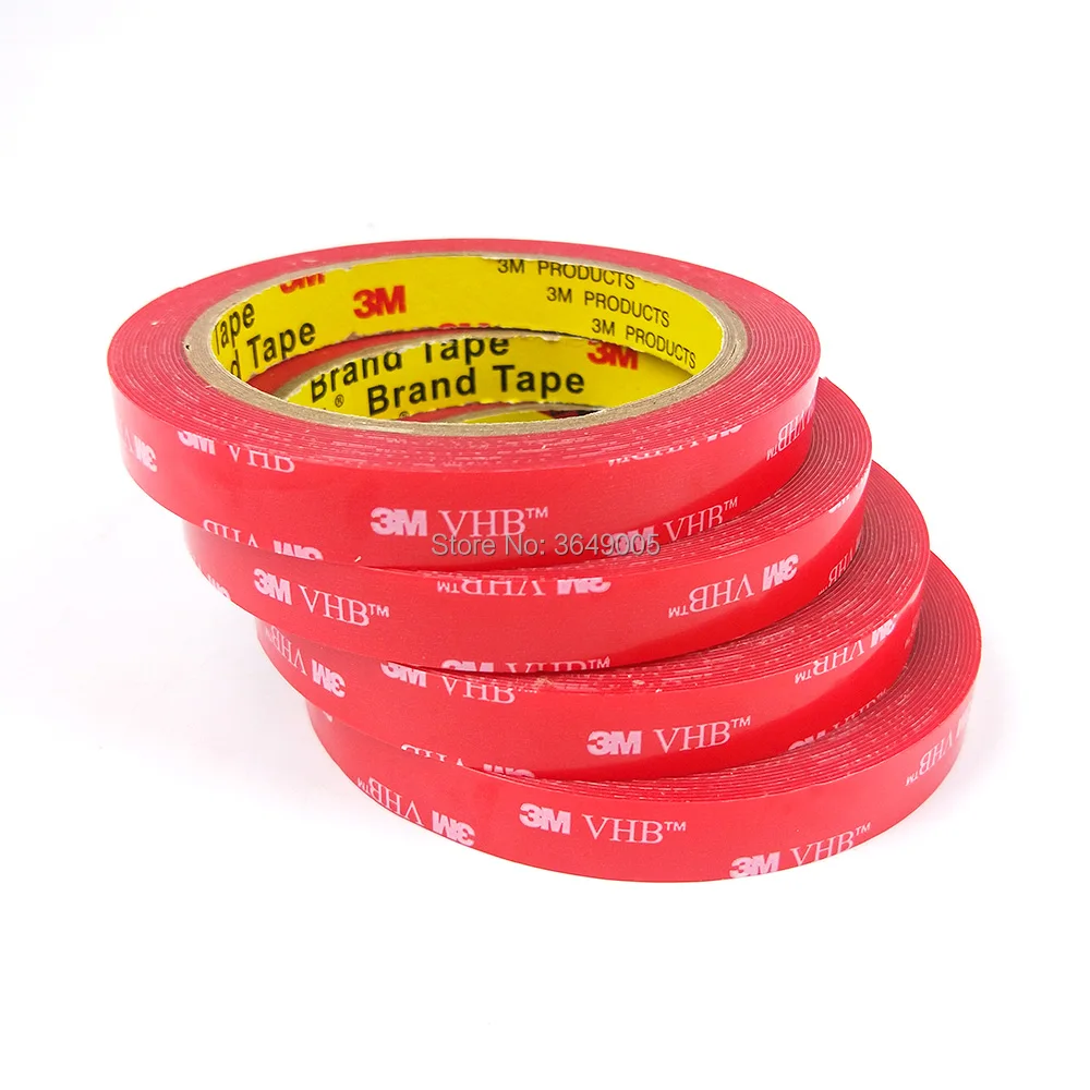 1Roll 5Mm 50Mm Wide Choose 3Meter Long Clear 3M Vhb 4910 Heavy Duty Double Sided Adhesive Acrylic Foam huismerk kopen in de aanbieding 1Roll 5Mm 50Mm Wide Choose 3Meter Long Clear 3M Vhb 4910 Heavy Duty Double Sided Adhesive Acrylic Foam huismerk kopen in de aanbieding