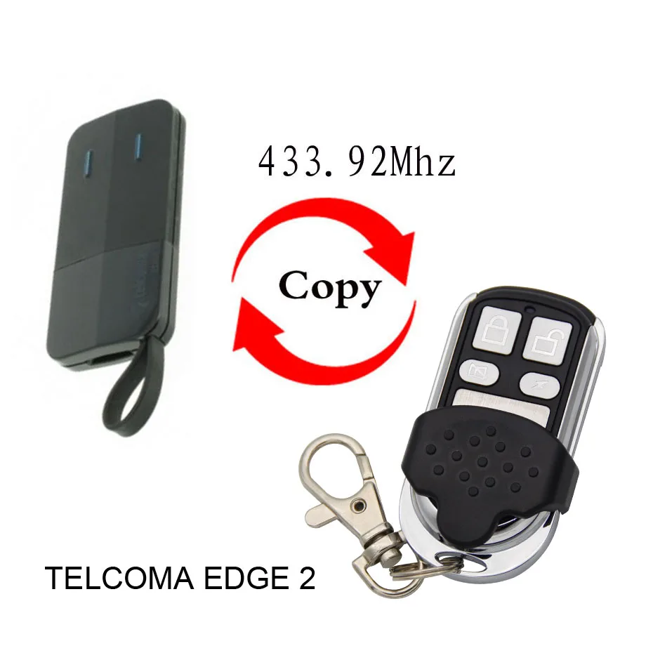 TELCOMA EDGE2 EDGE4 пульт дистанционного управления 433 92 МГц ворота agrage дверь EDGE 2 4
