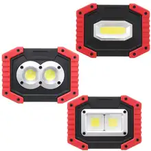 CLAITE 30 Вт USB светодиодный портативный Точечный светильник COB на открытом воздухе 3 режима работы светильник для кемпинга аварийный фонарь вспышка светильник Точечный светильник поисковый светильник