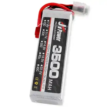 

LEORY JH Lipo RC Car Battery 3500mah 3S 25C 11.1v lipo Battery T/TX60 PlugFor 1/10 RC Model/Helicopter/FPV Drone Models Toys