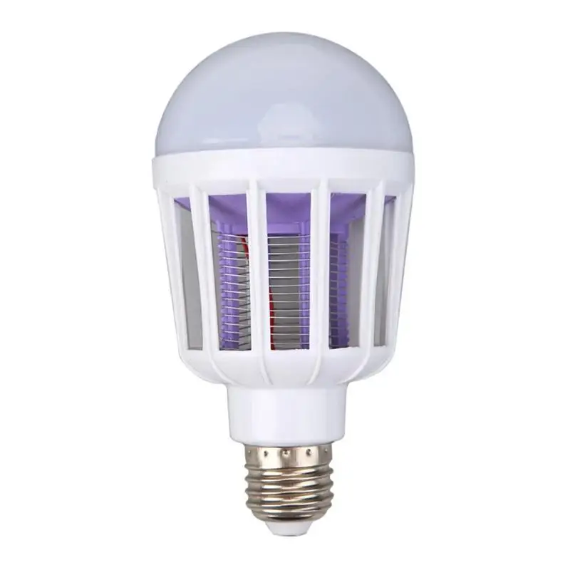

Mosquito Killer Lamps AC 220-240V E27 9W Practical LED Night Bulb Anti Fly Bug Multi-function Zapper Light Home Outdoor Lighting
