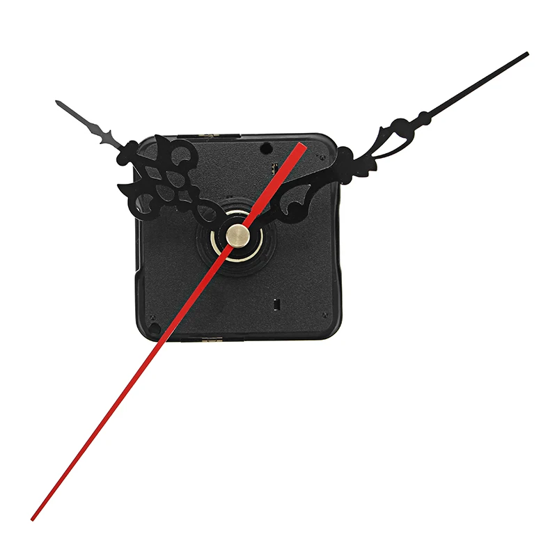 

20mm Shaft DIY White Hands Quartz Movement Silent Mechanism Wall Clock Repair Parts