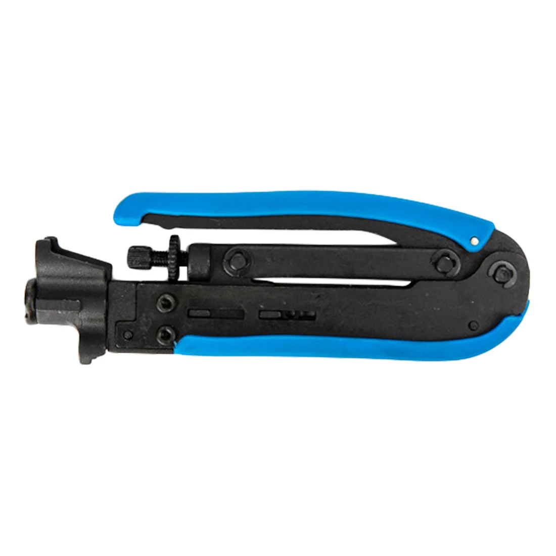 

Wire Terminal Crimper GR59/6/11/7 UTP/STP Coaxial Cable Stripper Stripping Crimping Pliers Tool for Network 150 mm