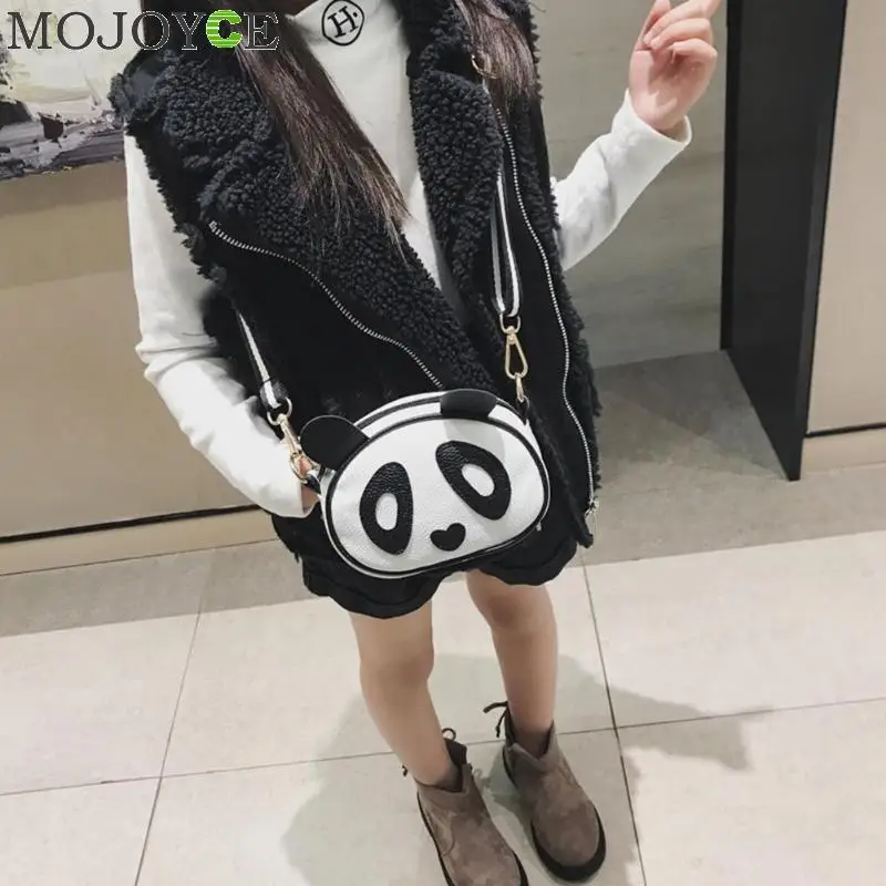 

Cute Panda Children Shoulder Bag Fashion Girls Handbag Casual Leather Kids Girls Crossbody Messenger Bags Bolsa Feminina Mujer