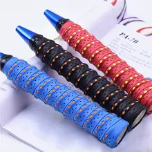 1 pçs antiderrapante espessamento overgrip lidar com tênis raquete de badminton banda aderência fita raquete de badminton apertos para tênis badminton(China)