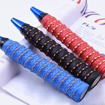 

1pcs Anti-slip Thickening Overgrip Handle Tennis Badminton Racket Band Grip Tape Badminton racket grips For Tennis Badminton