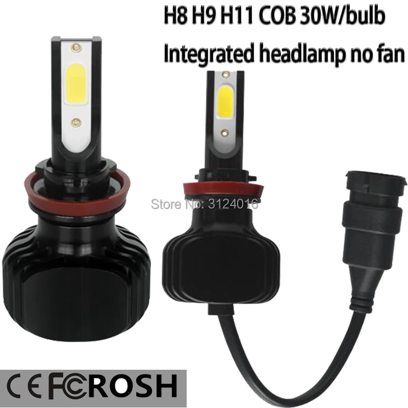 

2PC X dahosun LED 60W KIT COB L5 Car Integrated headlamp H1 H3 H4 H7 H8 H11 HB3 HB4 9004 9005 9006 9007 H13 H16 H159012