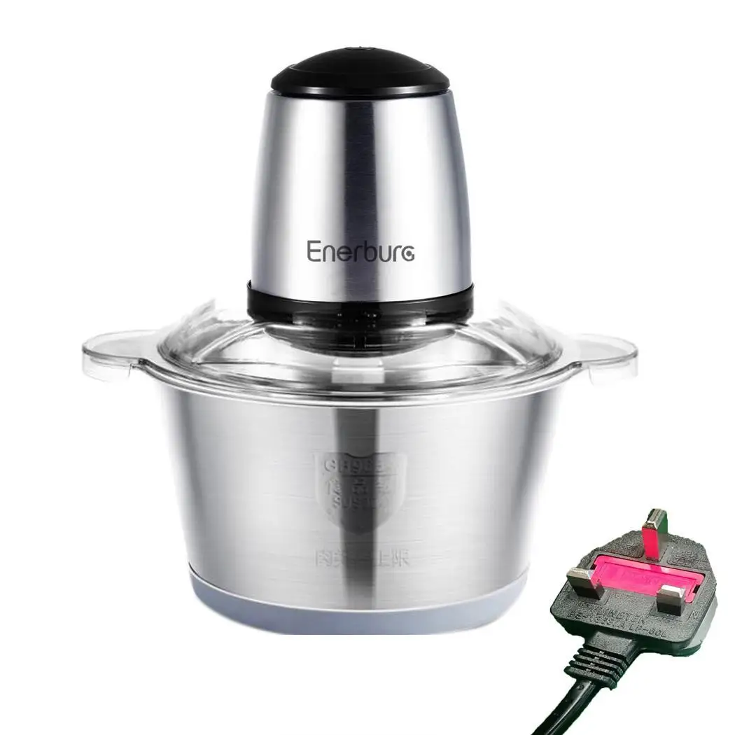 

Electric Meat Grinder Stainless Steel Large Home, Kitchen Horsepower 2L Food Cutting 50 (HZ) 360 (W) Machine