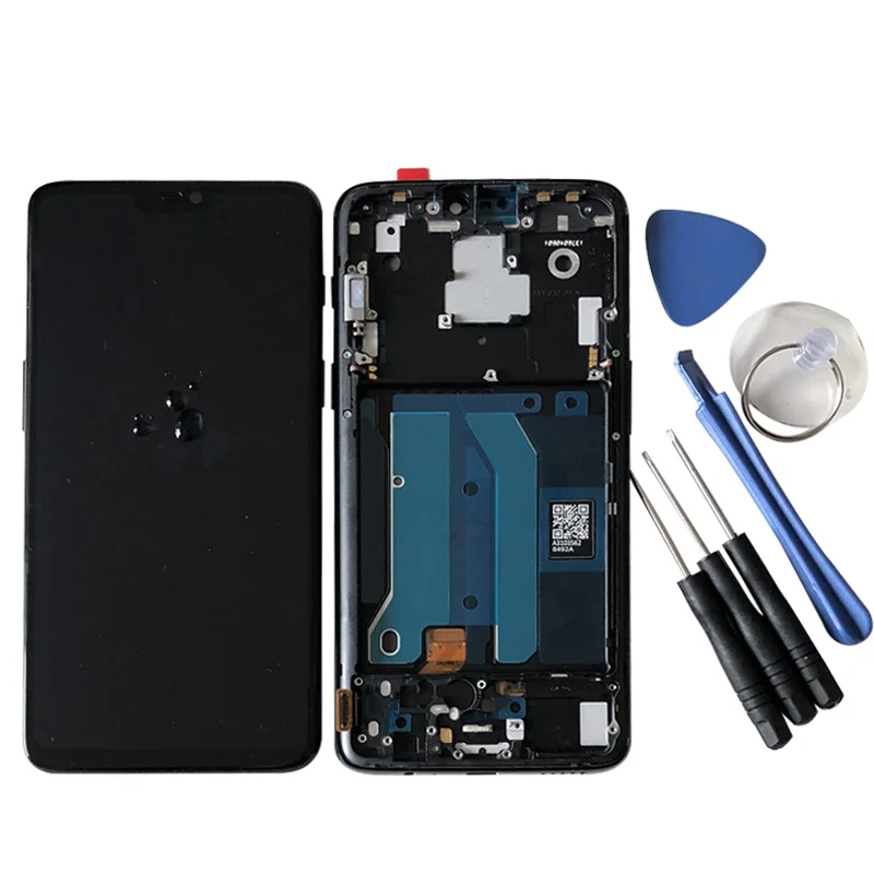 6 28 &quotОригинальный супер Amoled M &amp Sen для OnePlus Oneplus One Plus ЖК дисплей экран + сенсорная