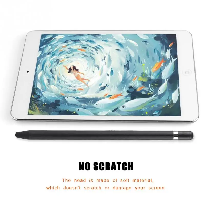 Емкостный сенсорный экран Стилус Высокая чувствительность для iPhone Samsung iPad Tablet PC