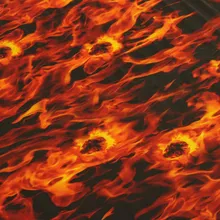 0,5 м x 1 м PVA опрокидывание черепов гидрографическая водопроводная печать пламенная пленка