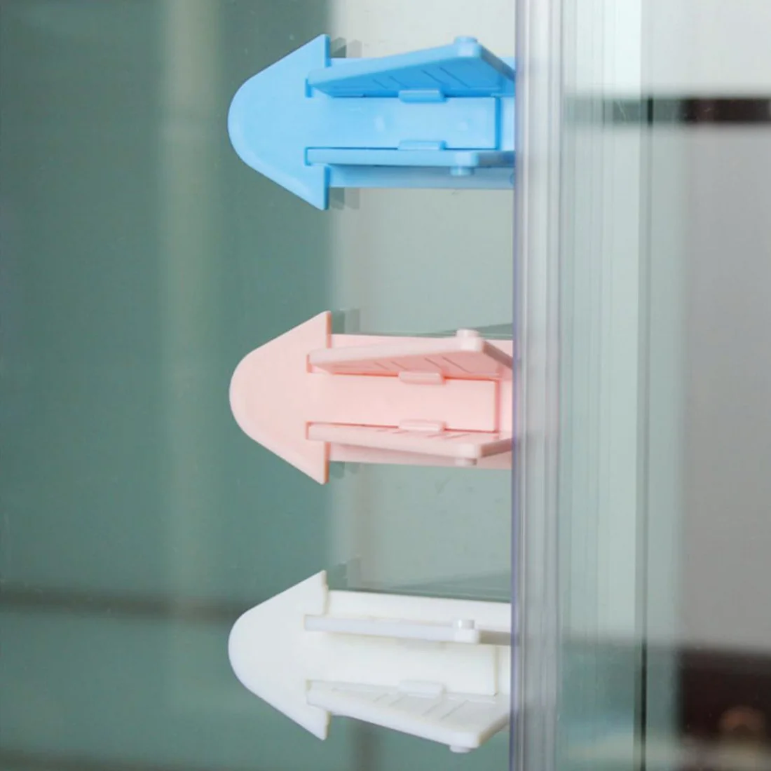 1 قطعة الاطفال سلامة الطفل انزلاق الباب نافذة خزانة أقفال سلامة الأطفال حماية نافذة سدادة الطفل الأمن منتجات العناية